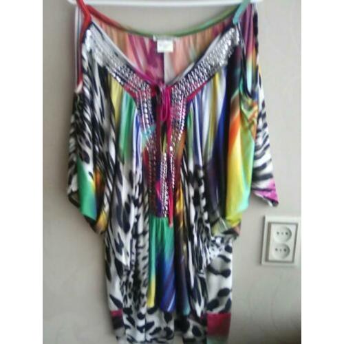 Mooie blouse My Story, met open schouder maat M