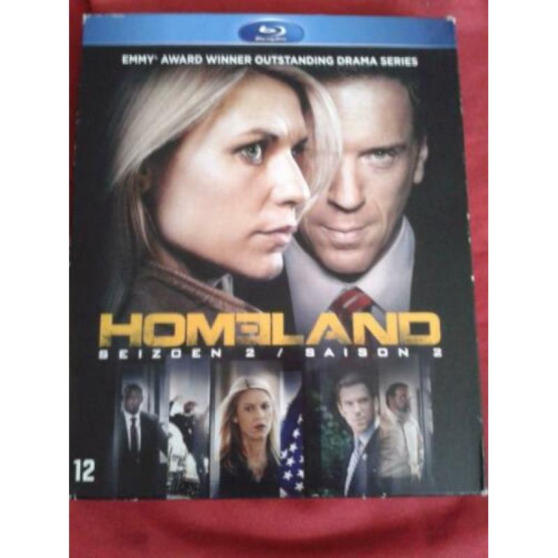 homeland seizoen 2 blue-ray