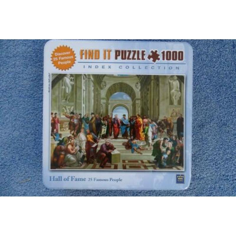 5 ingeblikte puzzels wachten op uitleg