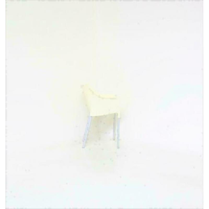 Kartell Dr. No Stoelen, Kantinestoelen, Stapelbaar, CREME