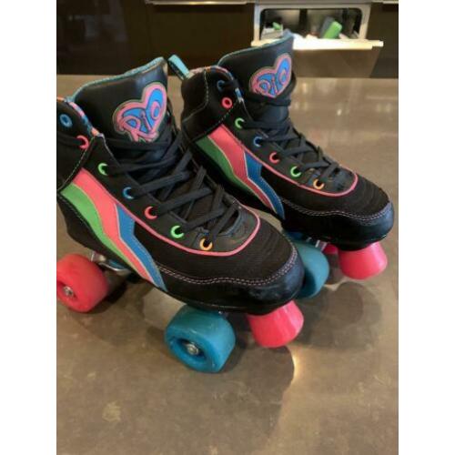 RIO roller passion skates rolschaatsen mt 34 zgan!