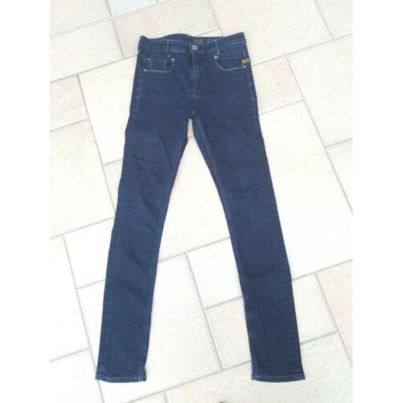 Dames g-star broek dark denim.