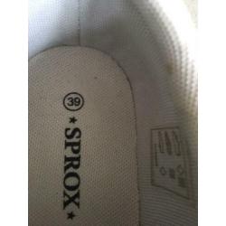 sprox beige goud kleurige sneakers 39