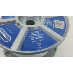 Haspel met 200 meter Speaker Kabel twv.€79,-