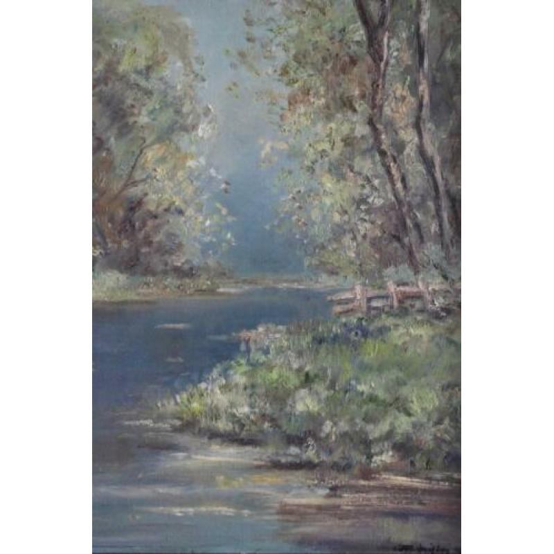 Klassiek schilderij (Knikker)