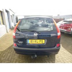 Nissan ALMERA TINO 1.8 + AC - Camera - Lage km stand !
