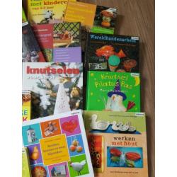 Knutselboeken bijna nieuw
