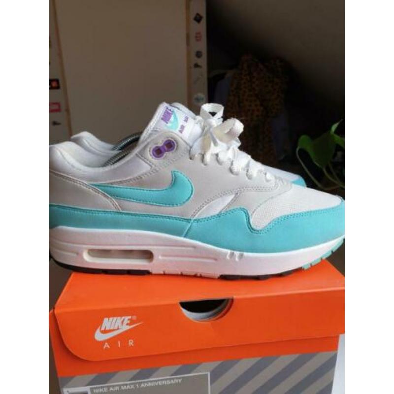 Nike air max 1 anniversary Aqua 43