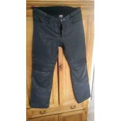 leren motorbroek