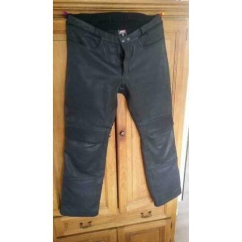 leren motorbroek