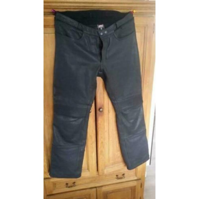 leren motorbroek
