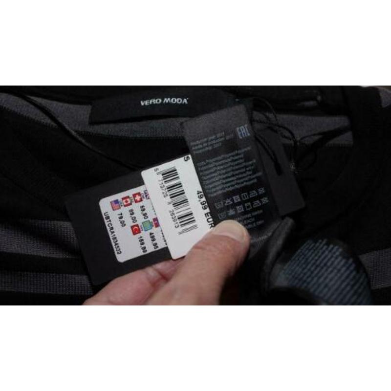 zwart grijze nieuwe VERO MODA jurk