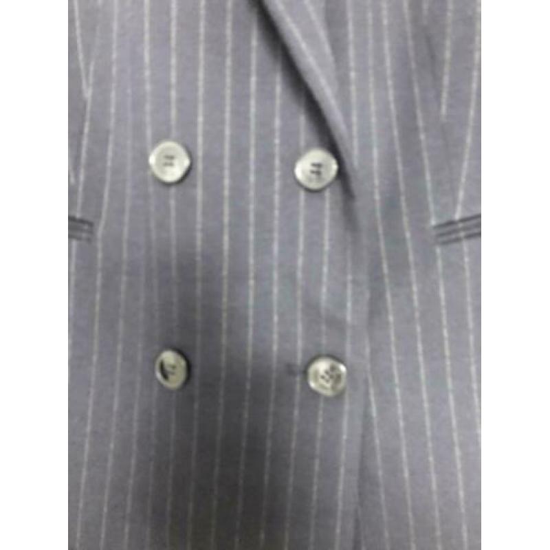 Donkerblauw krijtstreep colbert H&M, 46, NIEUW
