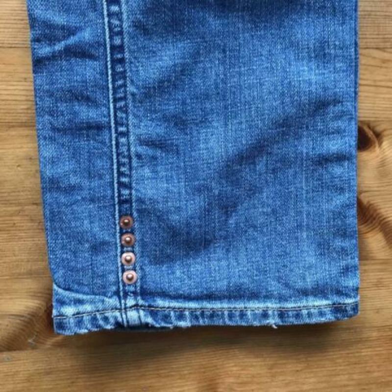 H&M 32 Sqin jeans spijkerbroek blauw egf