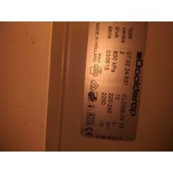 Daaldrop boiler 10 liter incl. inlaatventiel