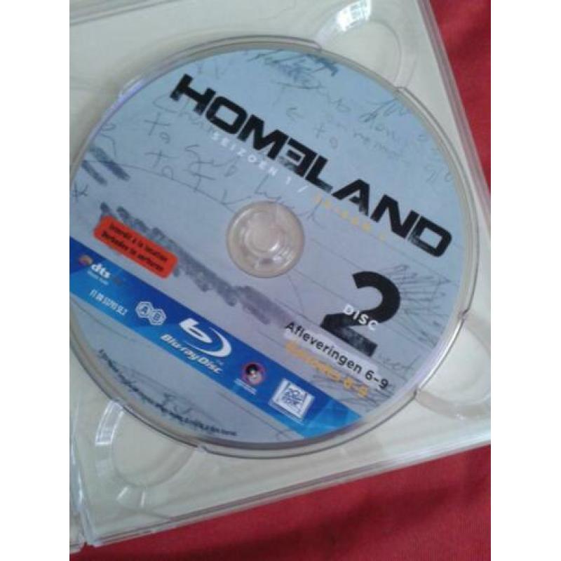 homeland seizoen 2 blue-ray