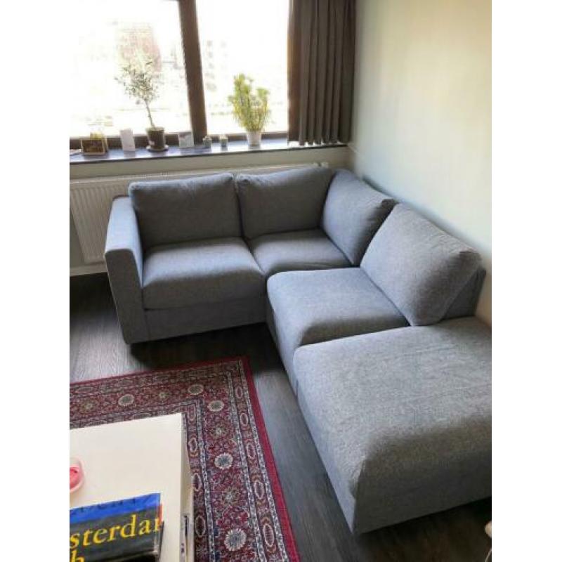 Hoekbank 3-zits Vimle (Ikea) grijs