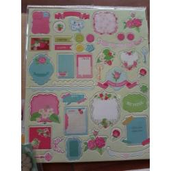 pakket voor scrapbooking, kaarten maken of knutselen
