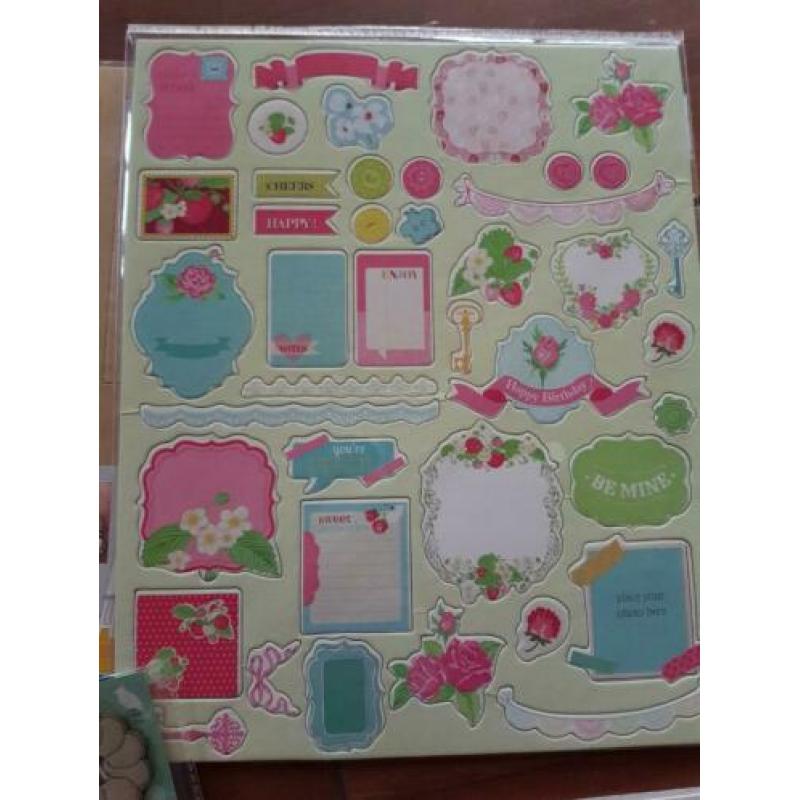 pakket voor scrapbooking, kaarten maken of knutselen