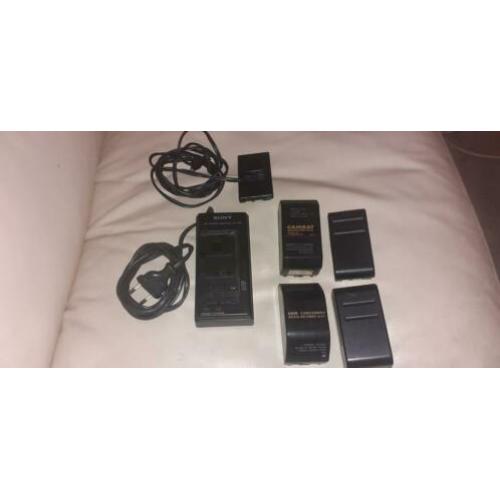 Sony ac power adapter ac-v30 inclusief 4 charger batterijen