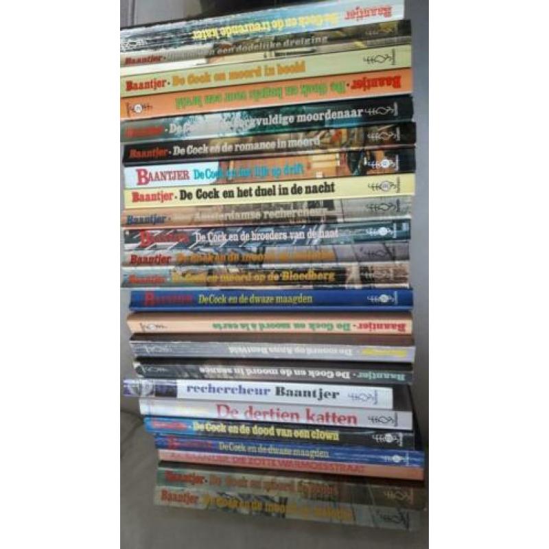 Baantjer boeken 24 stuks