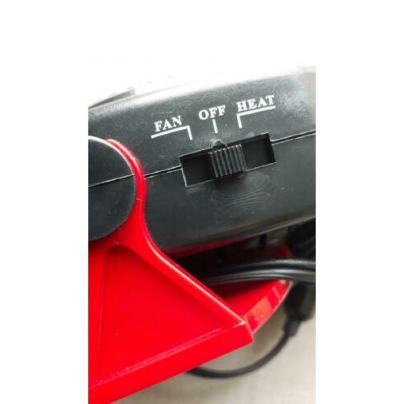 Autoventilator carpoint zwart/rood