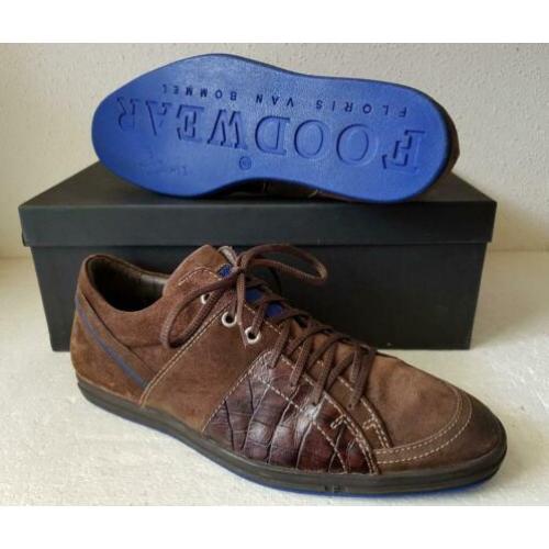 Floris van Bommel sneakers 'croco' mt.8 als Nieuw