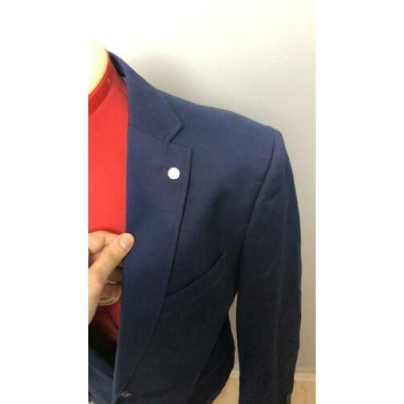 Nieuwe donkerblauwe colbert