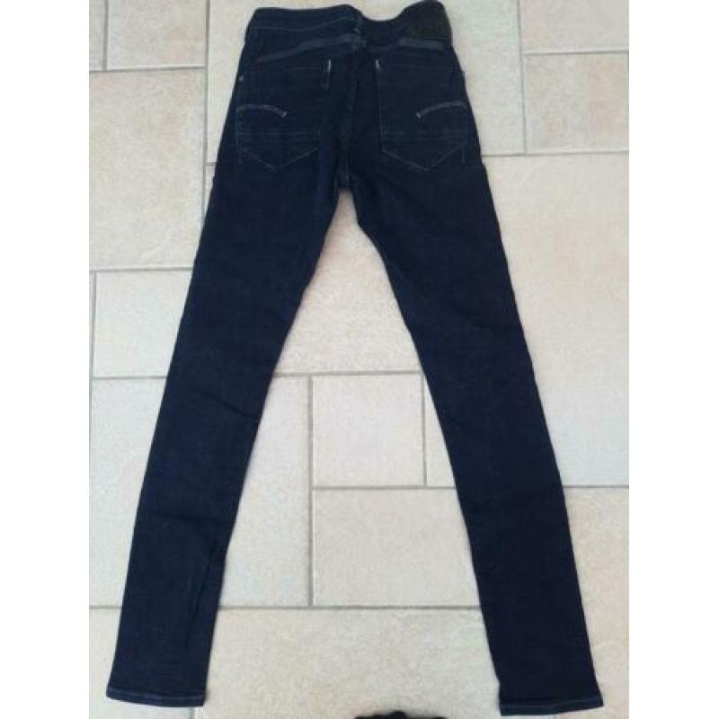 Dames g-star broek dark denim.