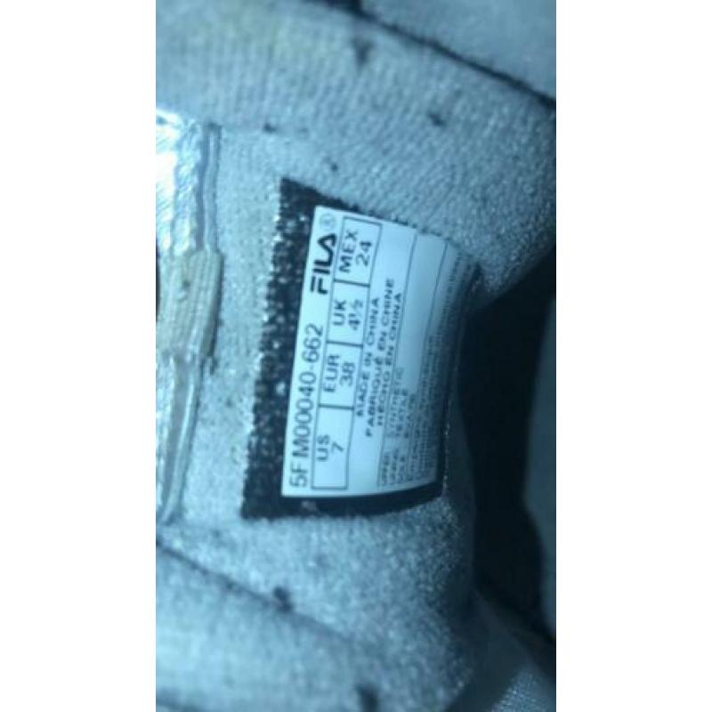 Fila zilver maat 38