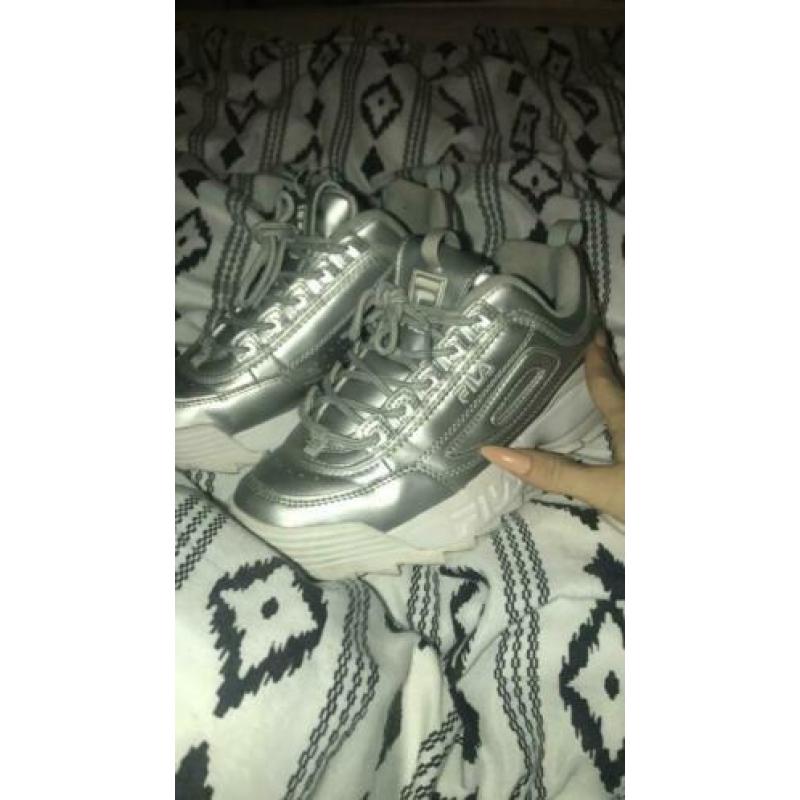Fila zilver maat 38