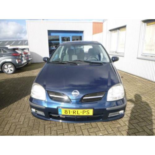 Nissan ALMERA TINO 1.8 + AC - Camera - Lage km stand !