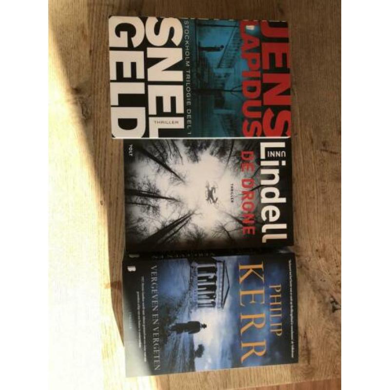 3 x Scandinavische trillers