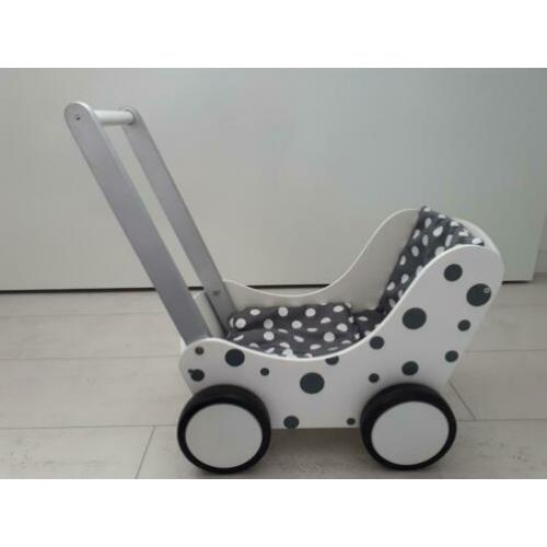 Loopwagen kinderwagen hout