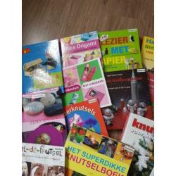 Knutselboeken bijna nieuw