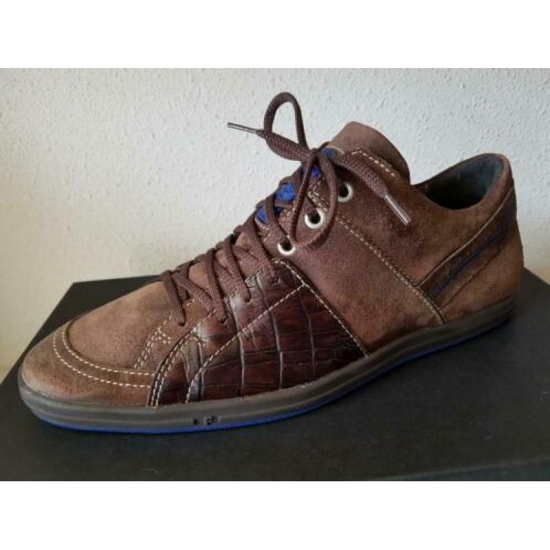 Floris van Bommel sneakers 'croco' mt.8 als Nieuw