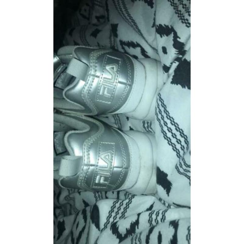 Fila zilver maat 38
