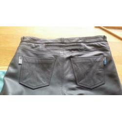 leren motorbroek