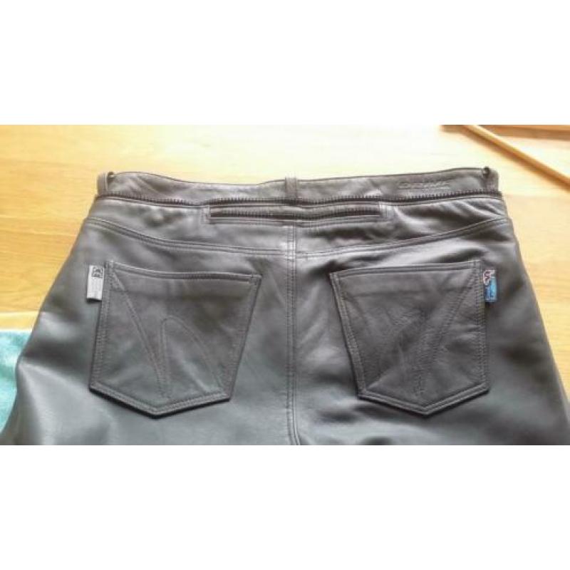 leren motorbroek
