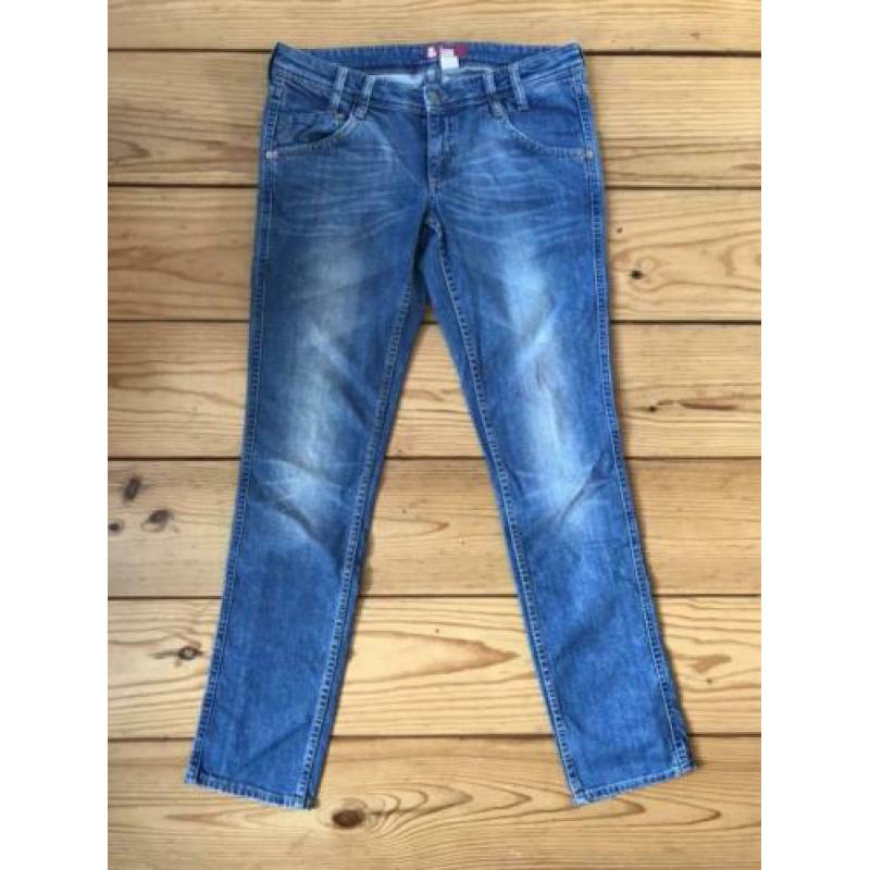 H&M 32 Sqin jeans spijkerbroek blauw egf