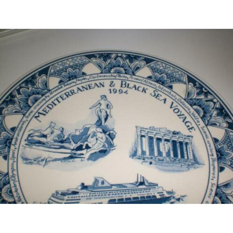 Wandbord Holland America Line, m.s Statendam 1994
