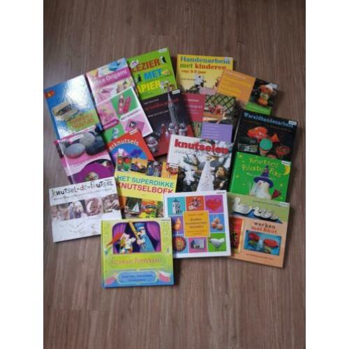 Knutselboeken bijna nieuw