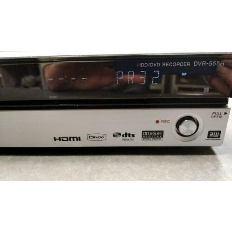 Pioneer DVR 555H dvd recorder