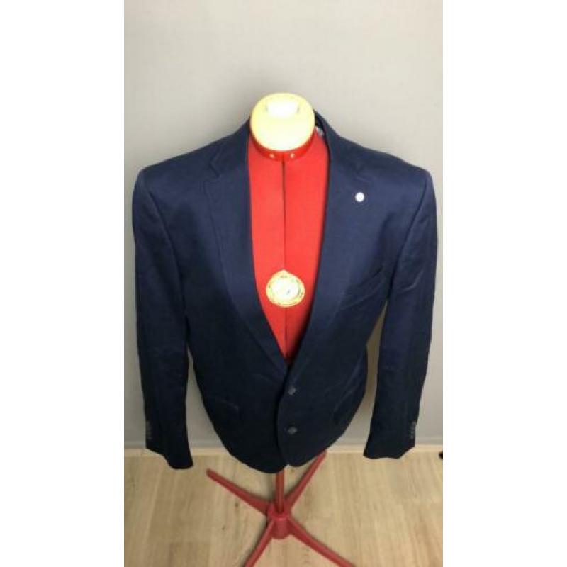 Nieuwe donkerblauwe colbert