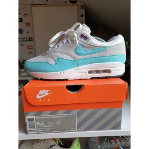 Nike air max 1 anniversary Aqua 43