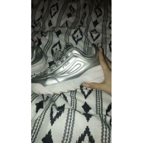 Fila zilver maat 38
