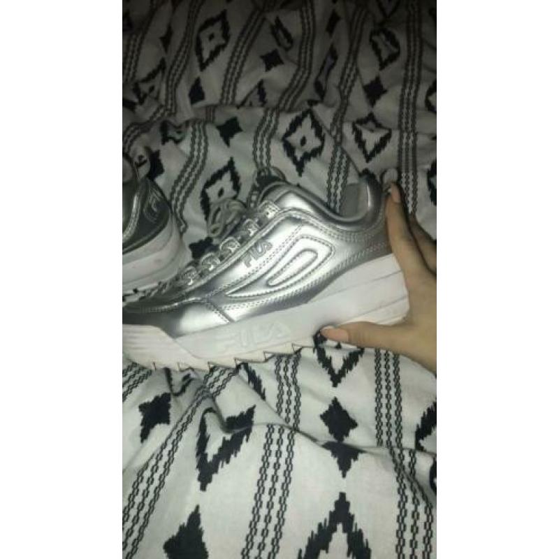 Fila zilver maat 38