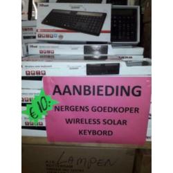 Solar keybord | wireless | toetsenbord | computers !!!