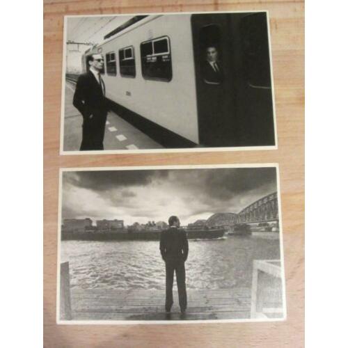 jules deelder foto ansichtkaarten 2 stuks uit 1984