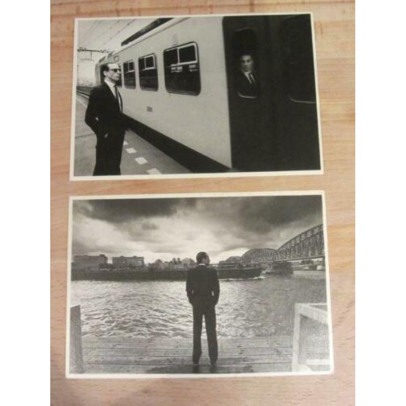 jules deelder foto ansichtkaarten 2 stuks uit 1984